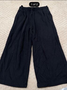 Wide Leg Black Pants